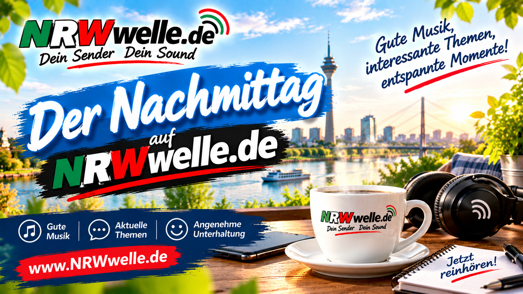 Der Nachmittag auf NRWwelle.de