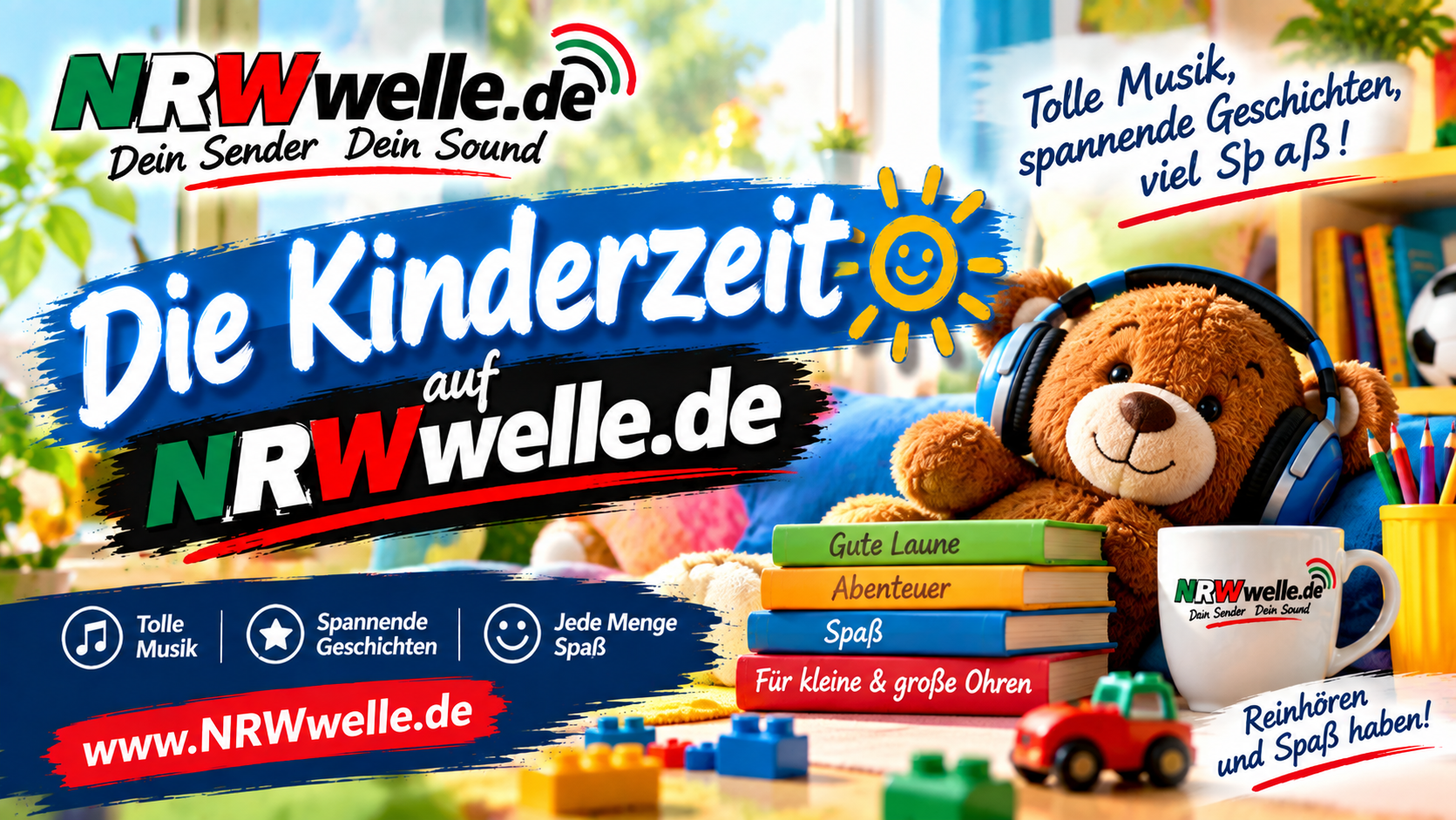Kinderzeit auf NRWwelle.de