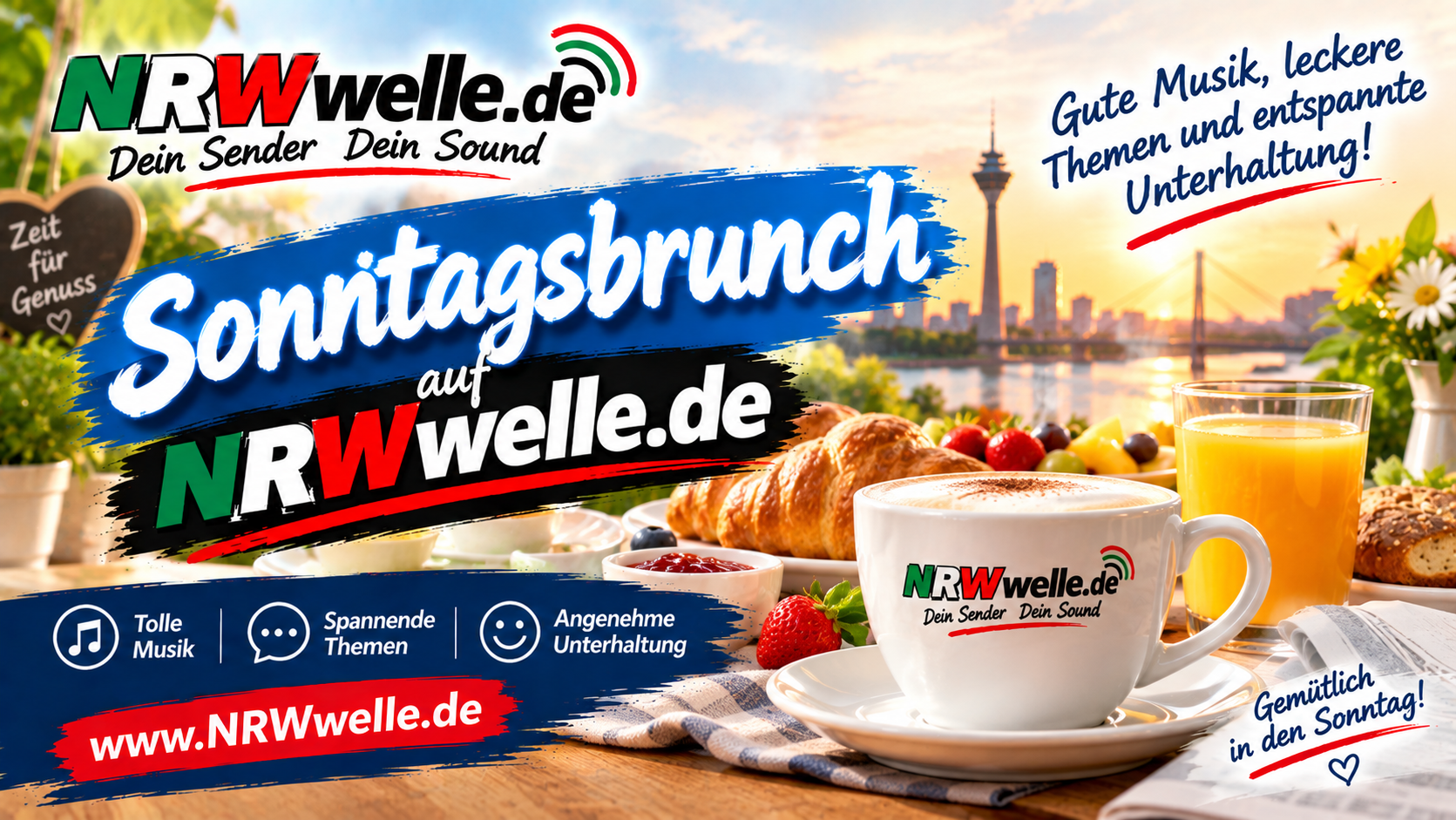 Der Sonntagsbrunch auf NRWwelle.de